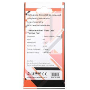 Thermalright VALDR ODIN Thermal Pad 90x50x2.0mm h5 Thermalright VALOR ODIN Thermal Pad 90x50x2.0mm