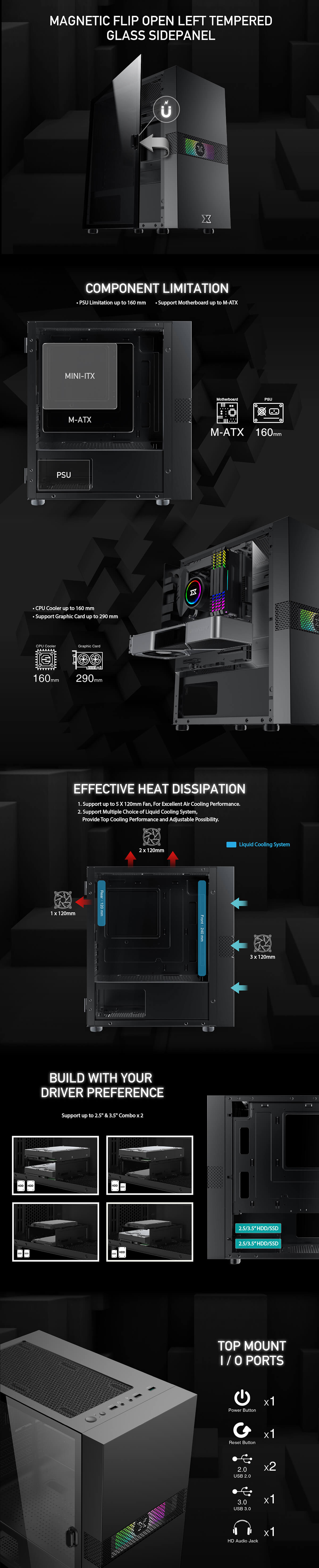 XIGMATEK FADIL 1F - Mini Tower