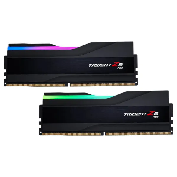GSkill Trident Z5 RGB Black – 32GB (2x16GB) DDR5 – Bus 6400MHz Cas 32