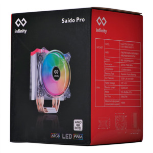Infinity Saido Pro ARGB H20 Infinity Saido Pro ARGB - Ultimate Performance CPU Cooler