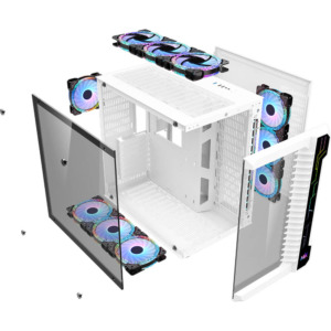 MIK LV07 - White - Mid Tower Case