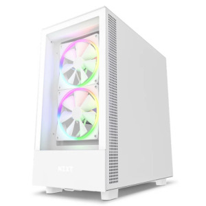 NZXT H5 Elite White - Premium Compact Mid-tower Case