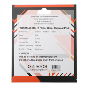 Thermalright VALOR ODIN Thermal Pad 120x120x1.5mm