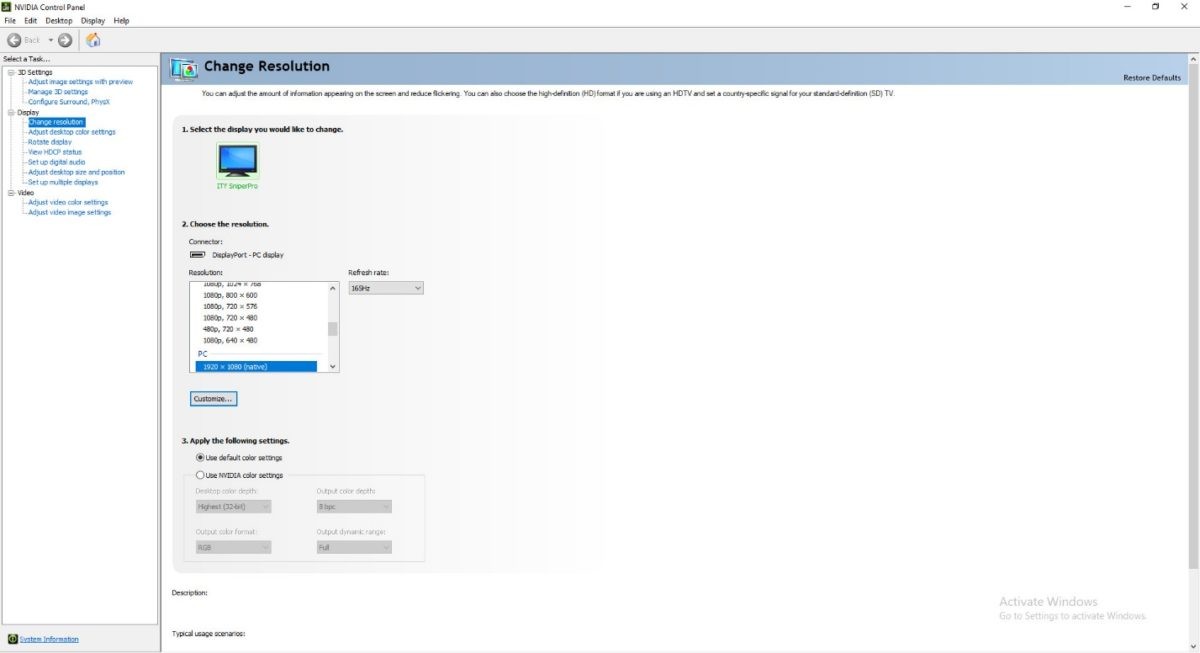 Infinity Sniper Pro - 27 inch FHD Fast IPS / 165Hz / HDR / AMD Freesync / Gsync / Chuyên Game Infinity Sniper Pro - 27 inch FHD Fast IPS / 165Hz / HDR / AMD Freesync / Gsync / Chuyên Game