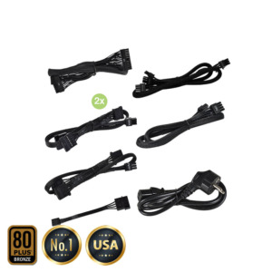 EVGA 550 B3 – 80 BRONZE 550W – Fully Modular H6 EVGA 550 B3 - 80+ BRONZE 550W - Fully Modular