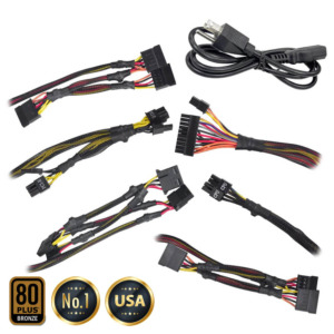 EVGA 600 B1 - 80+ BRONZE 600W - Hard Line