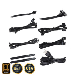 EVGA 600 BQ – 80 BRONZE 650W – Semi Modular H6 EVGA 600 BQ - 80+ BRONZE 600W - Semi Modular