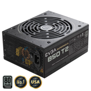 EVGA SuperNOVA 850 T2 – 80 TITANIUM 850W – Fully Modular H1 EVGA SuperNOVA 850 T2 - 80+ TITANIUM 850W - Fully Modular