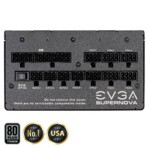 EVGA SuperNOVA 850 T2 – 80 TITANIUM 850W – Fully Modular H3 EVGA SuperNOVA 850 T2 - 80+ TITANIUM 850W - Fully Modular