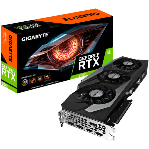 Gigabyte RTX 3080 GAMING OC 12G - 12GB GDDR6X