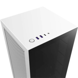 NZXT H1 v2 – Mini Tower – White H4 NZXT H1 v2 - Mini Tower - White