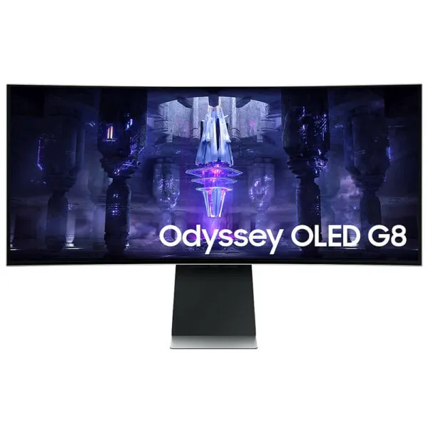 Samsung Odyssey OLED G8 G85SB – 34 inch Ultra WQHD OLED / 175 Hz / 0.03ms / HDR10 / USB Type C / Curved