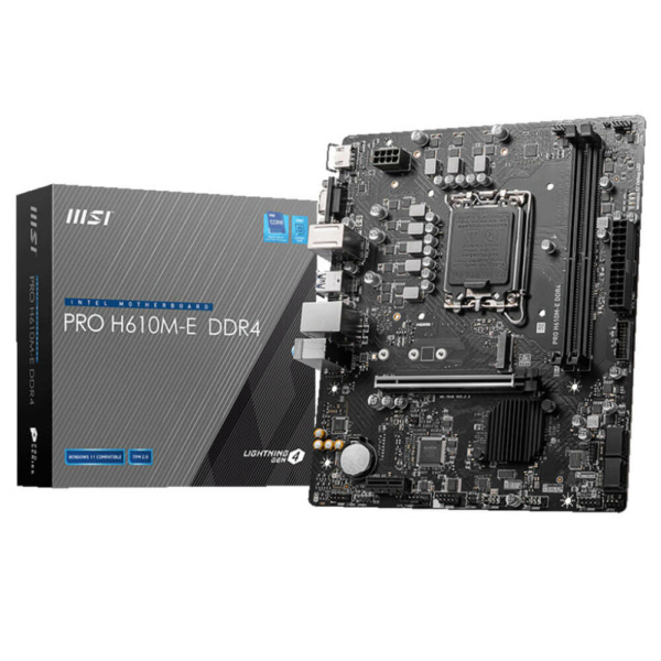 MSI PRO H610M-E DDR4 - Socket 1700