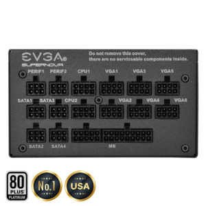 EVGA SuperNOVA 1300P 80 PLATINUM 1300W Fully Modular H3 EVGA SuperNOVA 1300 P+ - 80+ PLATINUM 1300W - Fully Modular