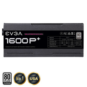 EVGA SuperNOVA 1600 P+ - 80+ PLATINUM 1600W - Fully Modular