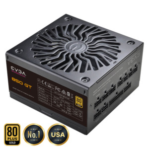 EVGA SuperNOVA 850 GT - 80+ GOLD 850W - Fully Modular - Eco Mode - 100% Japan Capacitors
