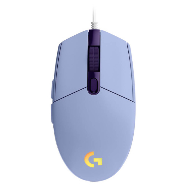 Logitech G203 Lightsync RGB - 6 Buttons - Lilac