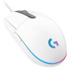 Logitech G203 Lightsync RGB - 6 Buttons - White