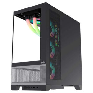 MIK LUMINE 4FA BLACK H3 MIK Lumine Black - 4FA - Mid Tower Case