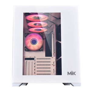 MIK LV12 - White - Mid Tower Case