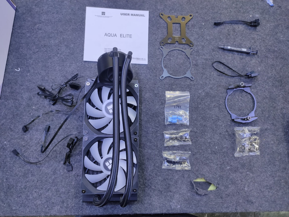 Thermalright Aqua Elite 240 ARGB Black - AIO CPU Cooler Thermalright Aqua Elite 240 ARGB Black - AIO CPU Cooler