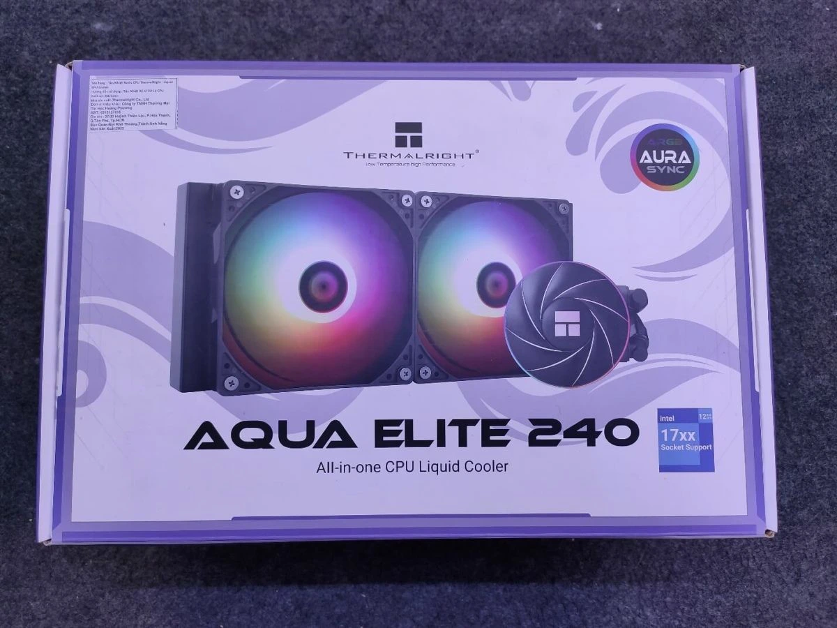 Thermalright Aqua Elite 240 ARGB Black - AIO CPU Cooler