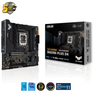 Asus TUF GAMING B660M-PLUS D4 – Socket 1700