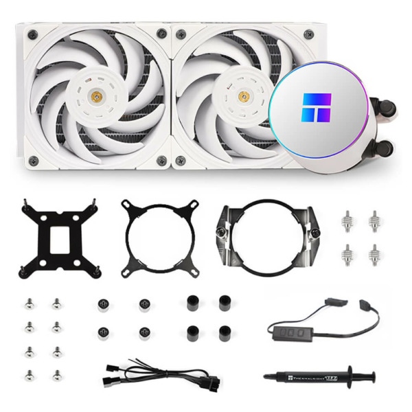 Thermalright Frozen Magic 240 Scenic Snow White AIO CPU Cooler H5 Thermalright Frozen Magic 240 Scenic Snow White - AIO CPU Cooler