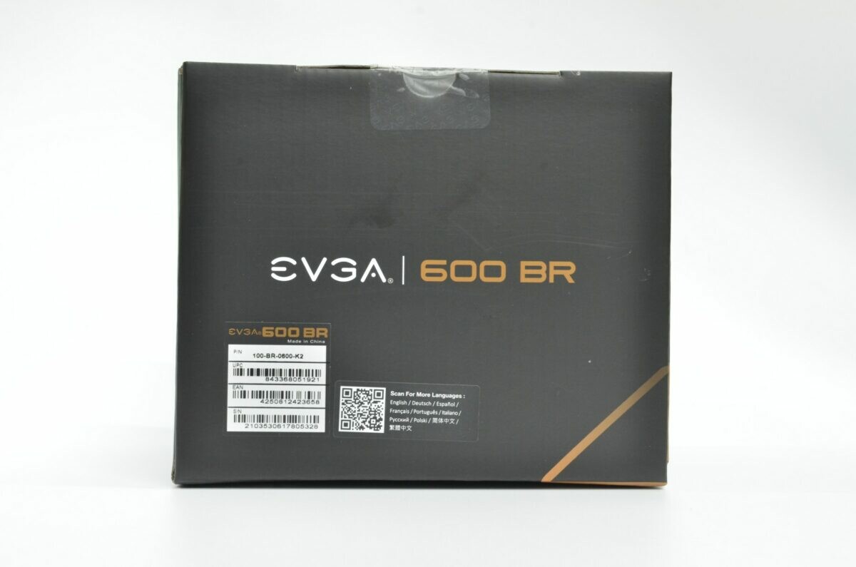 EVGA 600 BR - 80+ BRONZE 600W - Hard Line EVGA 600 BR - 80+ BRONZE 600W - Hard Line