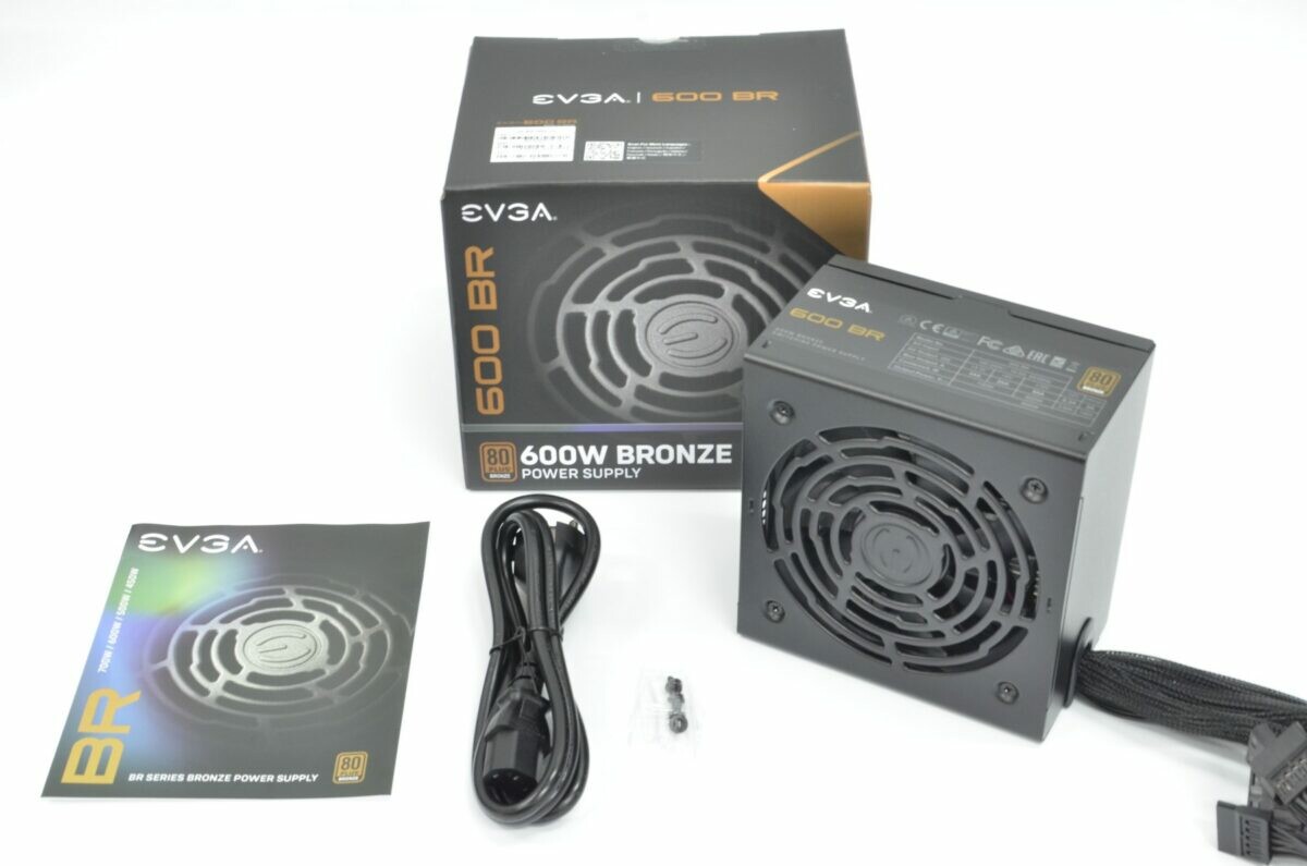 EVGA 600 BR - 80+ BRONZE 600W - Hard Line EVGA 600 BR - 80+ BRONZE 600W - Hard Line