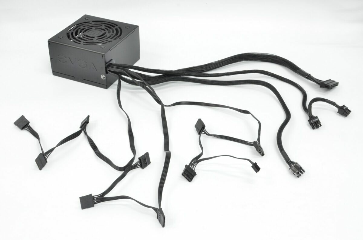 EVGA 600 BR - 80+ BRONZE 600W - Hard Line EVGA 600 BR - 80+ BRONZE 600W - Hard Line