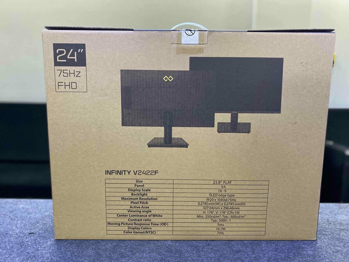 Infinity V2422F - 24 inch FHD VA / 75Hz / HDR / Chuyên Game Infinity V2422F - 24 inch FHD VA / 75Hz / HDR / Chuyên Game