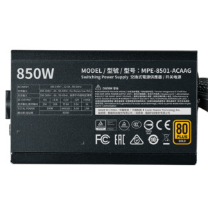 CoolerMaster MWE GOLD 850 V2 H3 Cooler Master MWE Gold 850 V2 - 80 Plus Gold ATX PSU