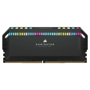 Corsair DOMINATOR® PLATINUM RGB Black - 32GB (2x16GB) DDR5 - Bus 5200MHz Cas 40