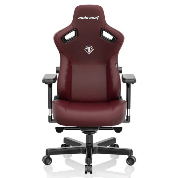 Andaseat Kaiser 3 Classic Maroon - Premium PVC Leather - Ultimate Ergonomic Gaming Chair