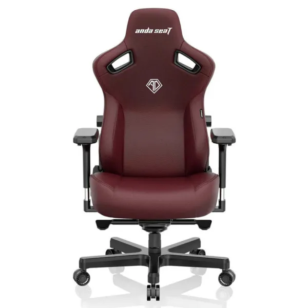 Andaseat Kaiser 3 Classic Maroon - Premium PVC Leather - Ultimate Ergonomic Gaming Chair