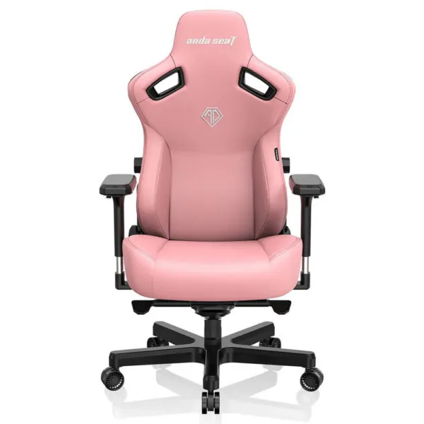 Andaseat Kaiser 3 Creamy Pink - Premium PVC Leather - Ultimate Ergonomic Gaming Chair