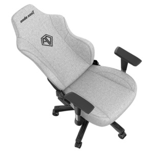 Andaseat Phantom 3 Ash Grey - Linen Fabric - Premium Office Gaming Chair