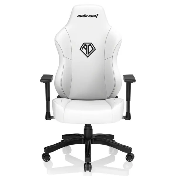 Andaseat Phantom 3 Cloudy White - Premium PVC Leather - Office Gaming Chair