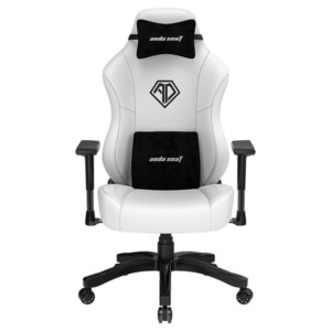 Andaseat Phantom 3 Cloudy White - Premium PVC Leather - Office Gaming Chair