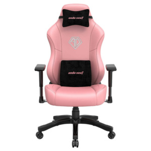 Andaseat Phantom 3 Creamy Pink - Premium PVC Leather - Office Gaming Chair