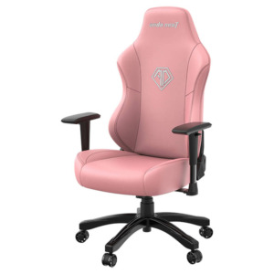 Andaseat Phantom 3 Creamy Pink - Premium PVC Leather - Office Gaming Chair
