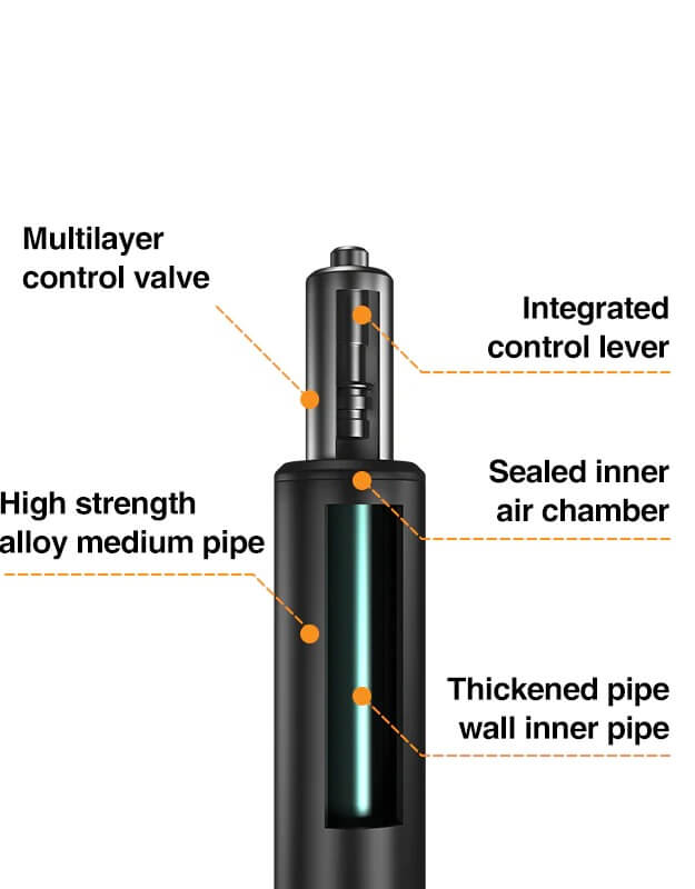 Andaseat Phantom 3 Creamy Pink - Premium PVC Leather - Office Gaming Chair