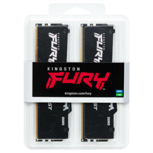 Kingston Fury FURY Beast RGB DDR5 H3 Kingston FURY Beast RGB - 64GB (2x32GB) DDR5 - Bus 6000MHz Cas 40
