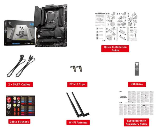 MAG Z790 TOMAHAWK WIFI accessories MSI MAG Z790 TOMAHAWK WIFI - Socket 1700