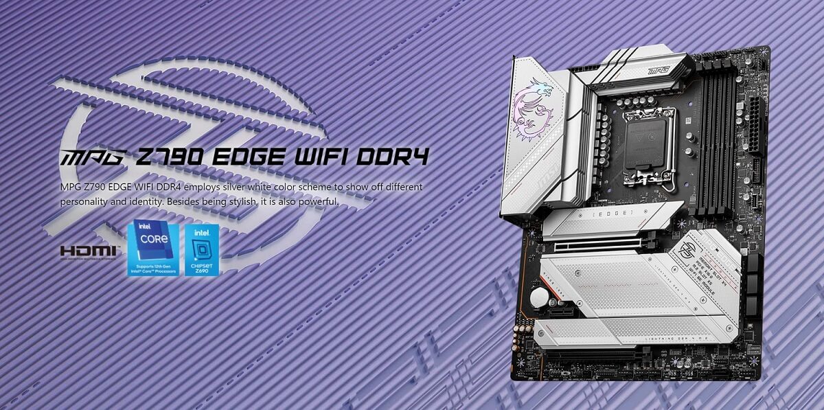 MSI MPG Z790 EDGE WIFI DDR4 MSI MPG Z790 EDGE WIFI DDR4 - Socket 1700