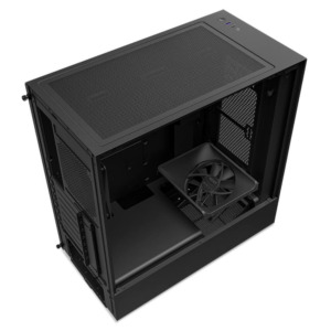 NZXT H5 Flow - Black - Compact Mid-tower Airflow Case