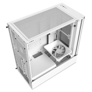 NZXT H5 Flow - White - Compact Mid-tower Airflow Case