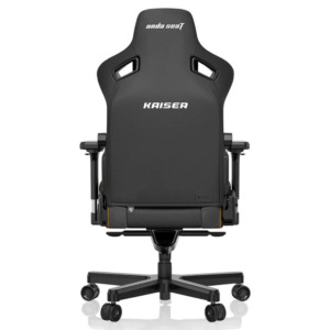 Andaseat Kaiser 3 Elegant Black - Premium PVC Leather - Ultimate Ergonomic Gaming Chair