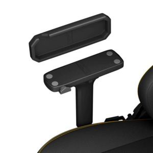 Andaseat Kaiser 3 Elegant Black - Premium PVC Leather - Ultimate Ergonomic Gaming Chair